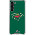 NHL Minnesota Wild Solid Background Galaxy S24 FE Clear Case